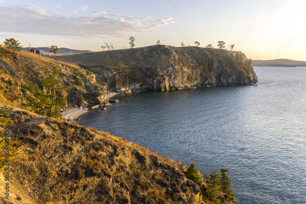Olkhon Island on Lake Baikal, Siberia, Russia.