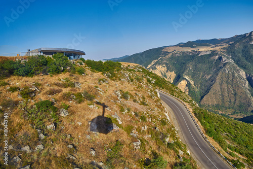 Views from Tatev Cable Car ropeway in Armenia photo