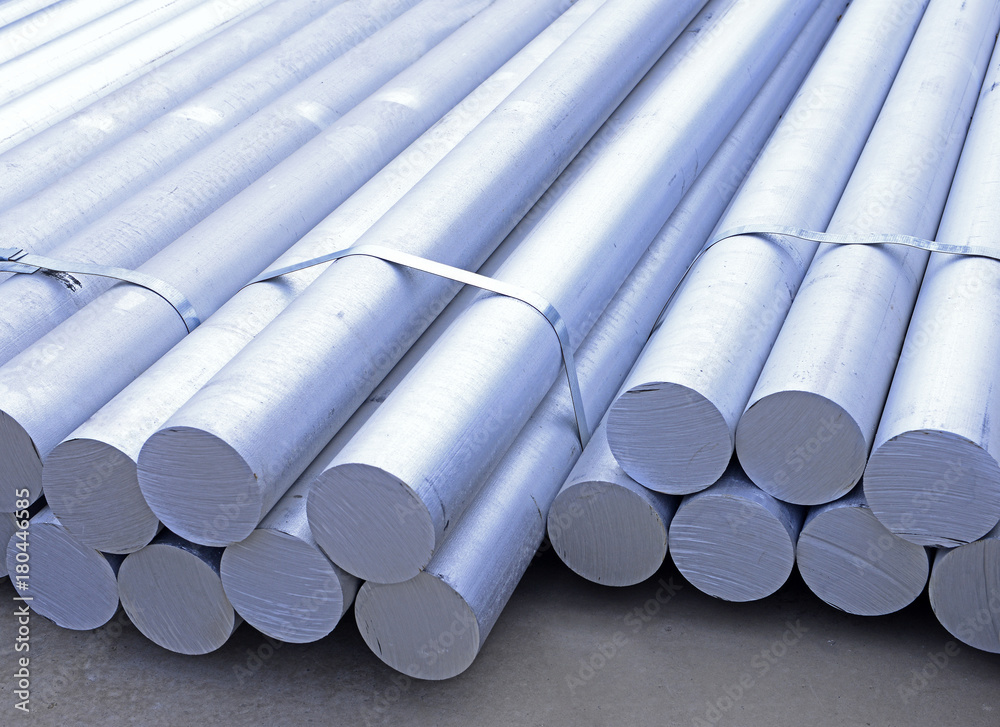 Many round steel Many round steel