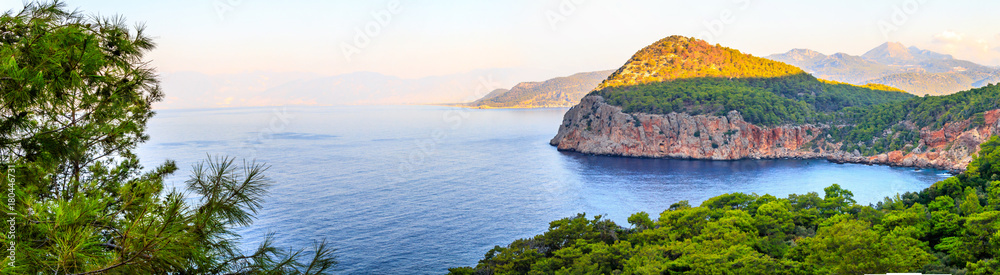 Antalya Sea Landscape View