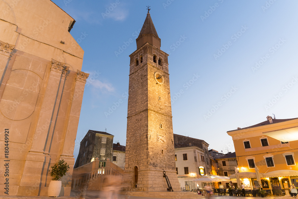 Fototapeta premium Umag, town in Croatia