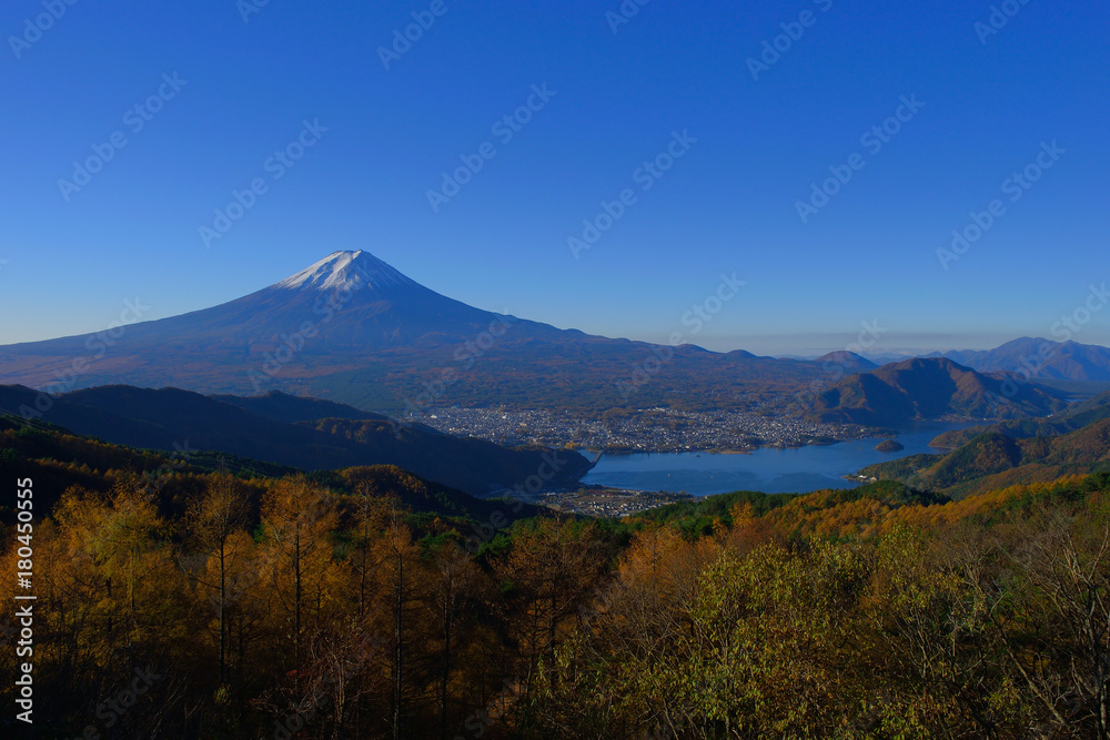 Mt.Fuji and Lake Kawaguchi 11/12/2017