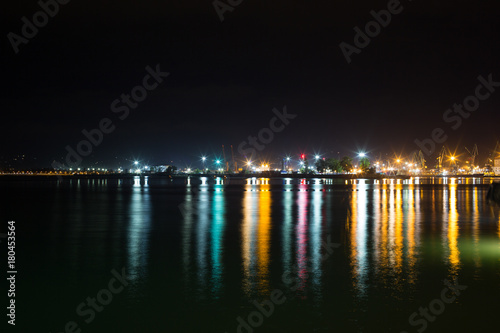 Night view of the city of Batumi © Evgenia Tiplyashina
