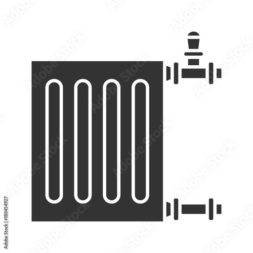 Radiator glyph icon