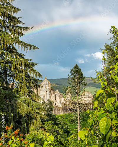 Rainbow Over Kildrummy photo