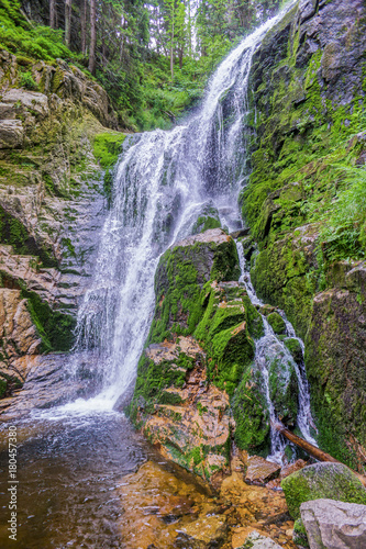 waterfall in szklarska