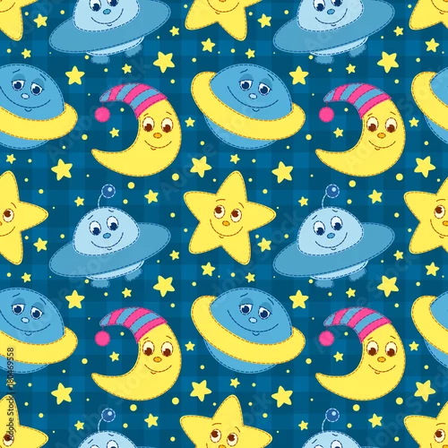 Tapety Wzór przestrzeni dzieci