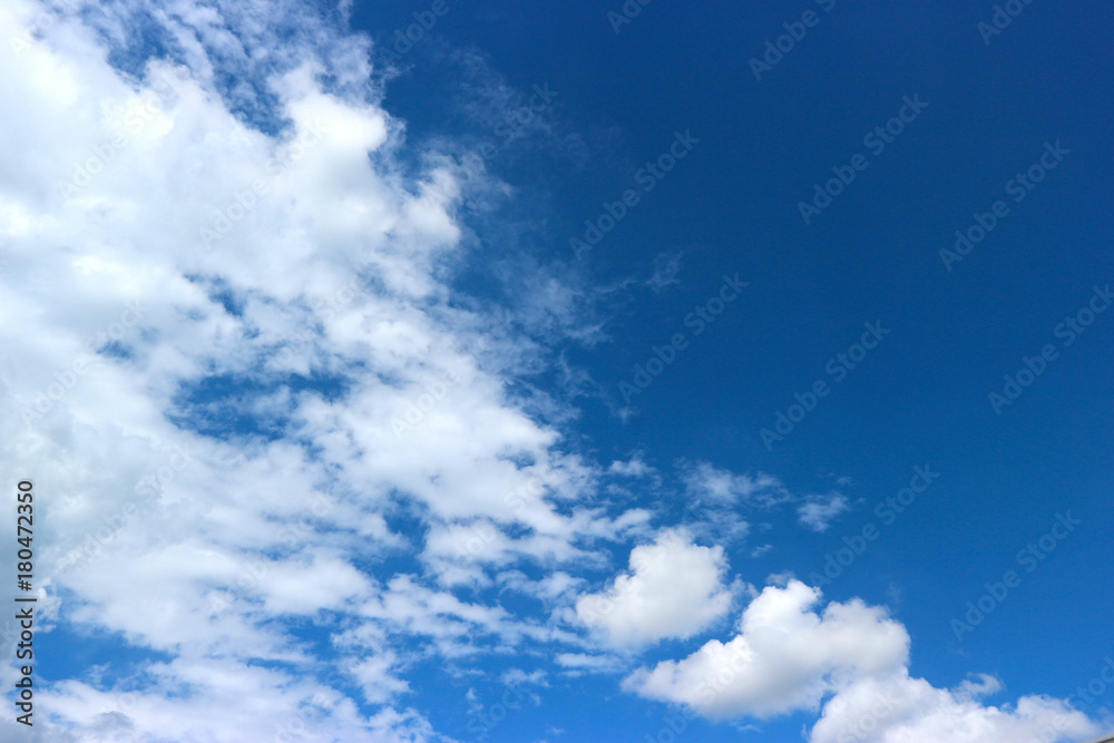 Beautiful Clouds and blue sky on sunny day Beautiful Clouds and blue sky on sunny day