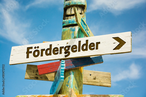 Schild 282 - Fördergelder