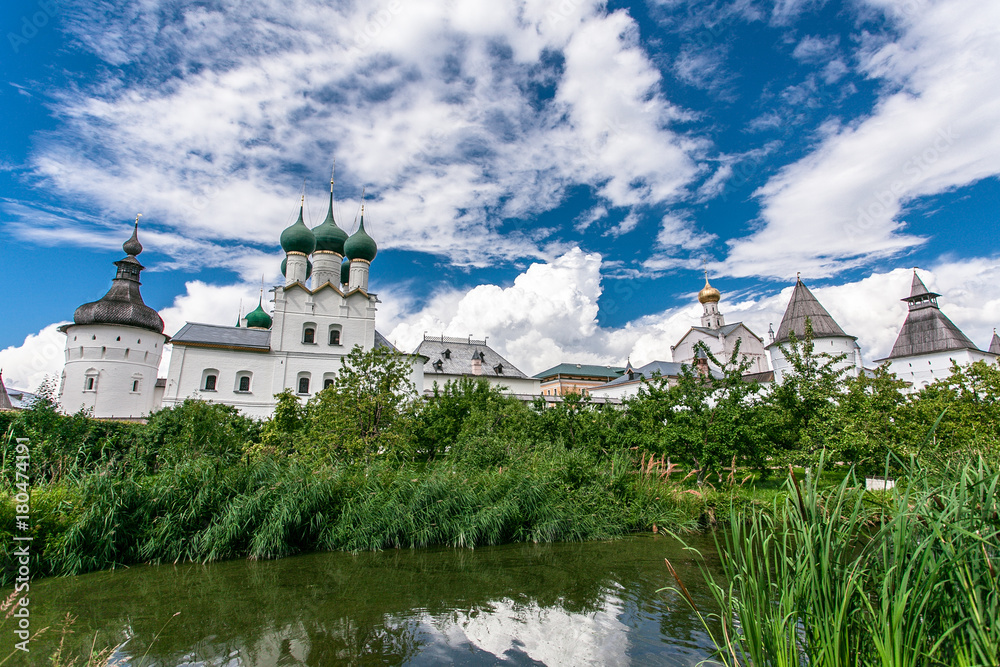 Uspenskiy Cathedral orthodox in Rostov