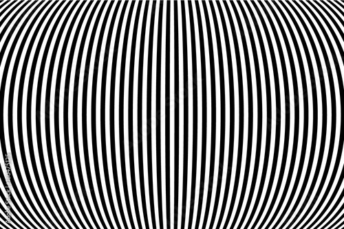 Striped abstract background - black and white