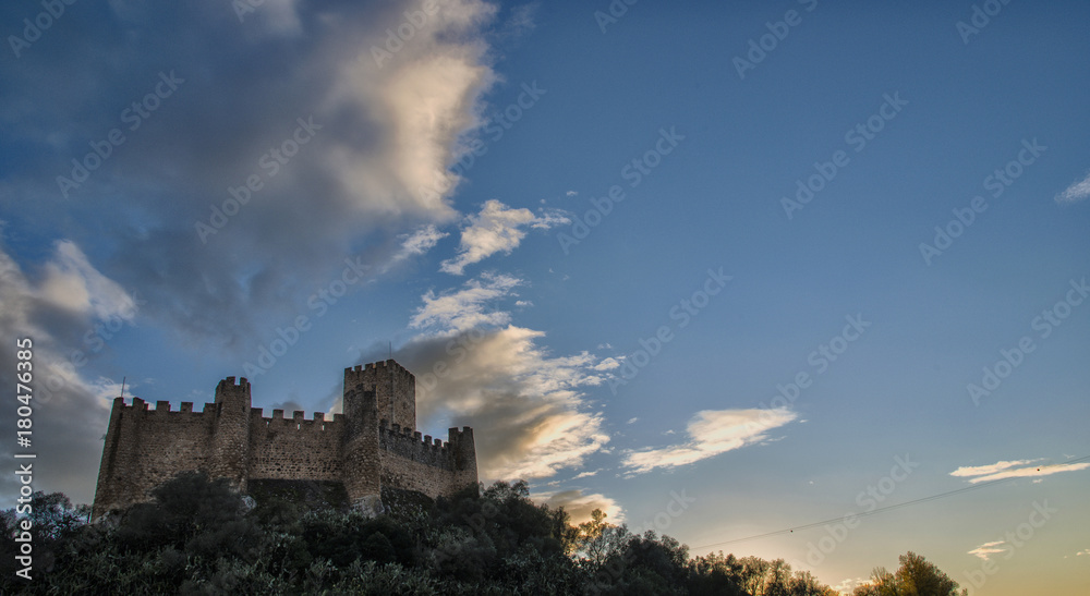 Château d'Almourol à Vila Nova da Barquinha, Ribatejo, Portugal