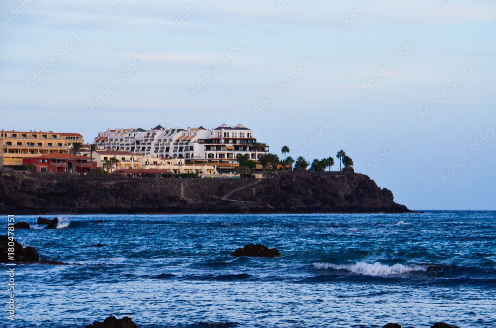 Naklejka premium Magic Sunset