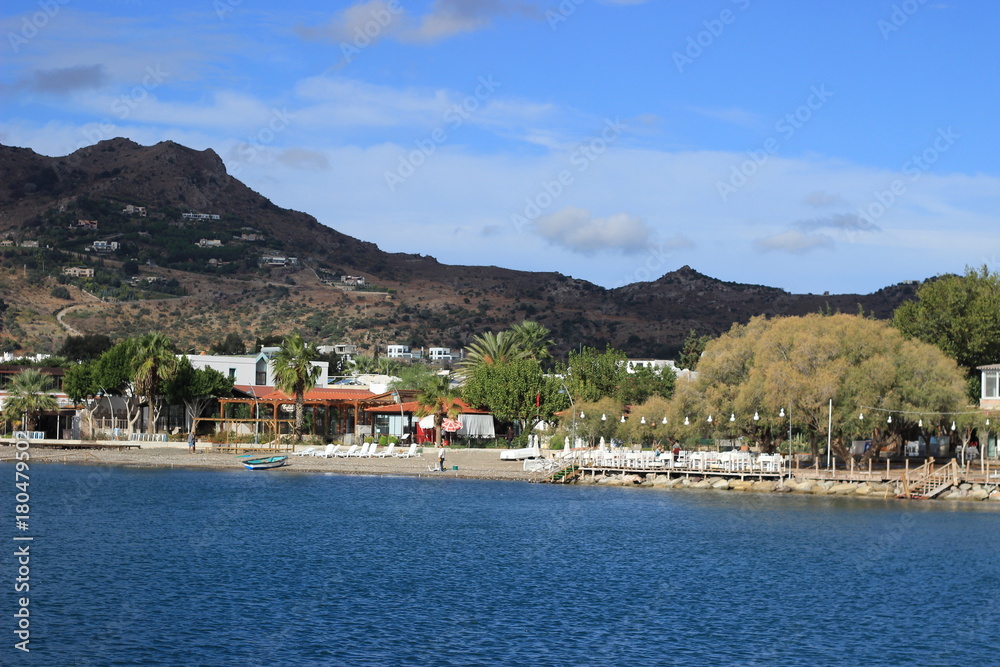 Fototapeta premium Tatil köyü ve bodrum