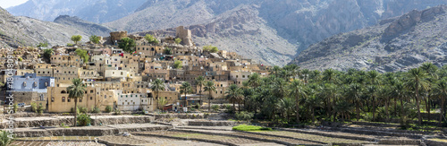 village of Bald Sayt in the mountains of Oman