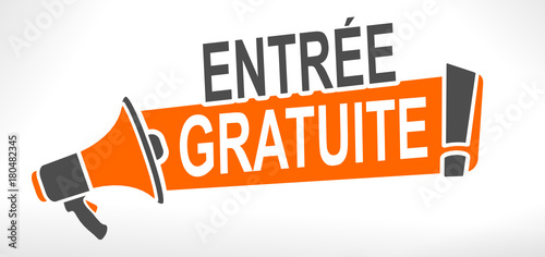 entrée gratuite sur mégaphone