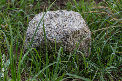An old boundary stone