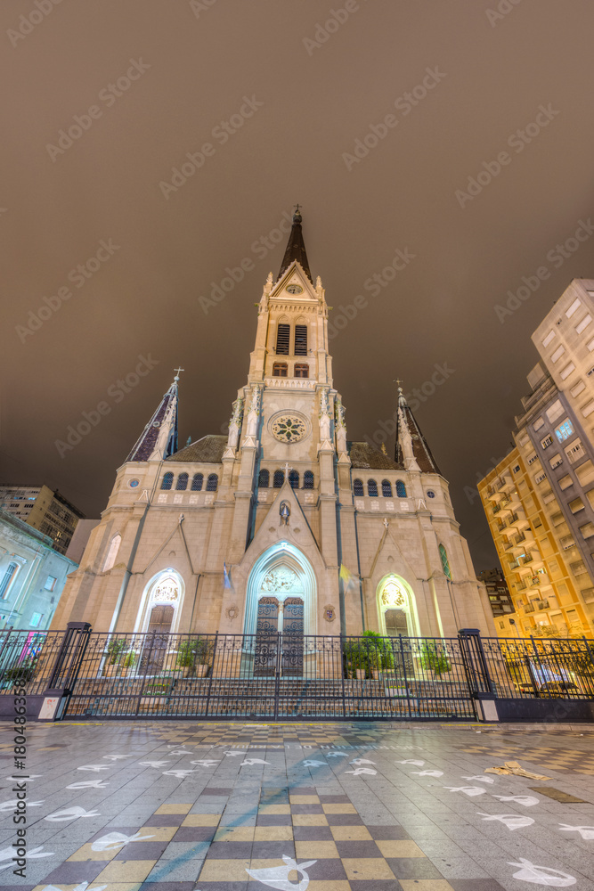 Fototapeta premium Mar del Plata's Cathedral, Buenos Aires, Argentina