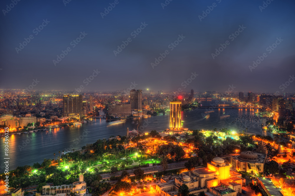 Cairo Skyline from Cairo Tower