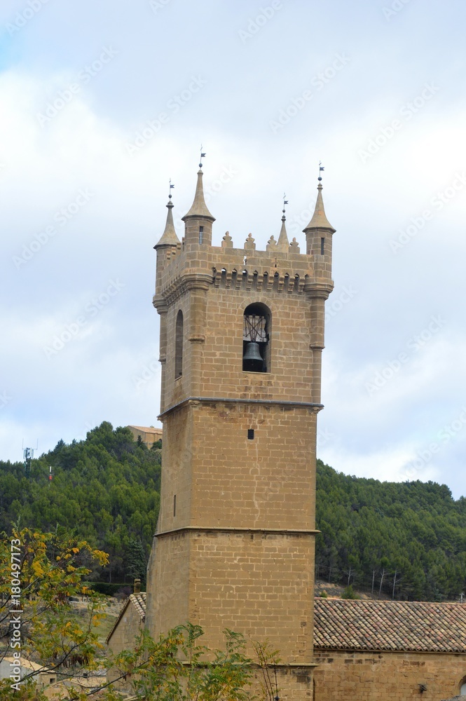 Pueblos de Aragon Spain Uncastillo