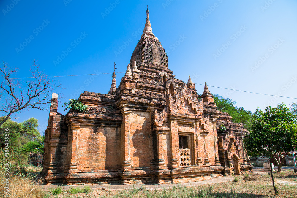 Ancient temple in Bagan, Myanmar.