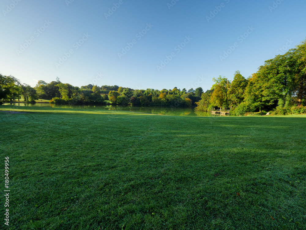 Obraz premium Early Autumn countryside morning,Northern Ireland