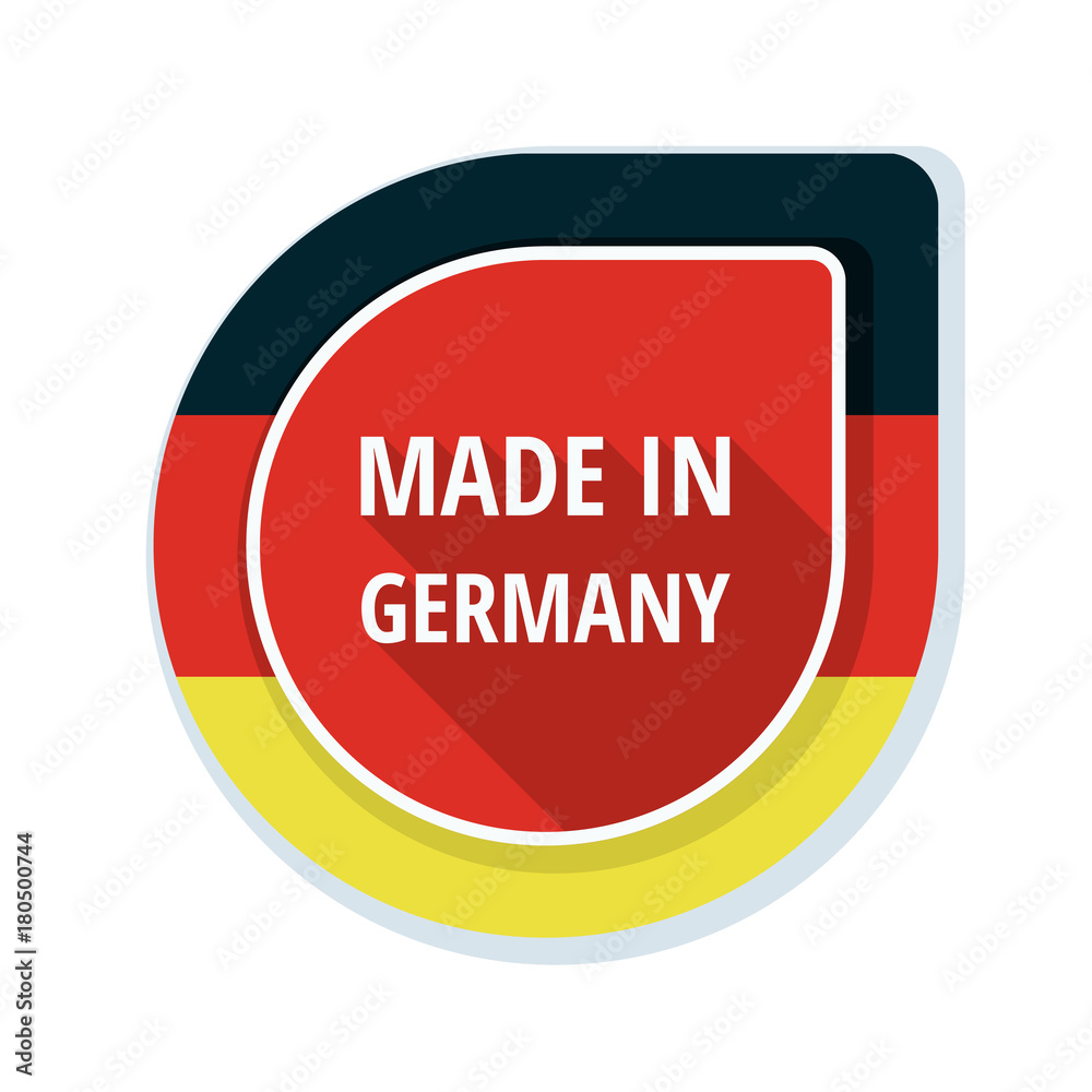 Made in Germany label illustration Made in Germany label illustration