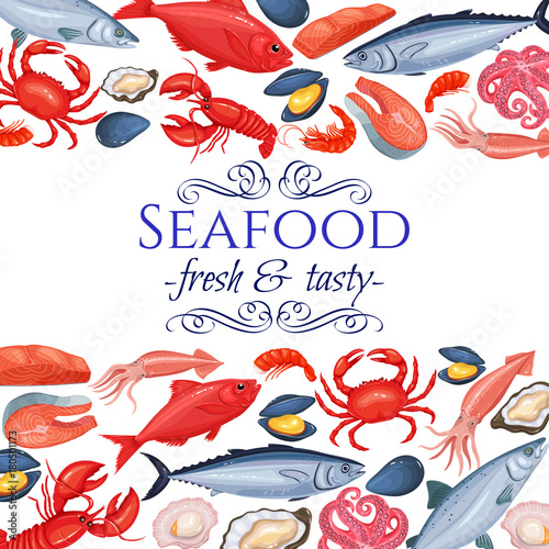 seafood page design
