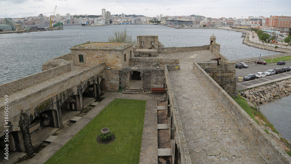 Castillo de San Antón, Museo Arqueológico, a Coruña, Galicia