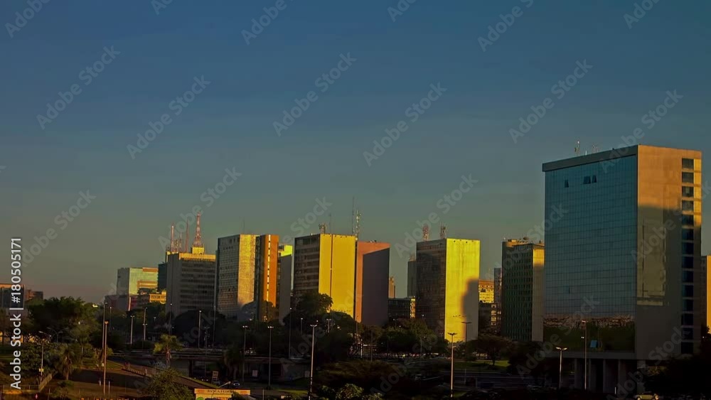 Timelapse of Brasilia over the course of two days