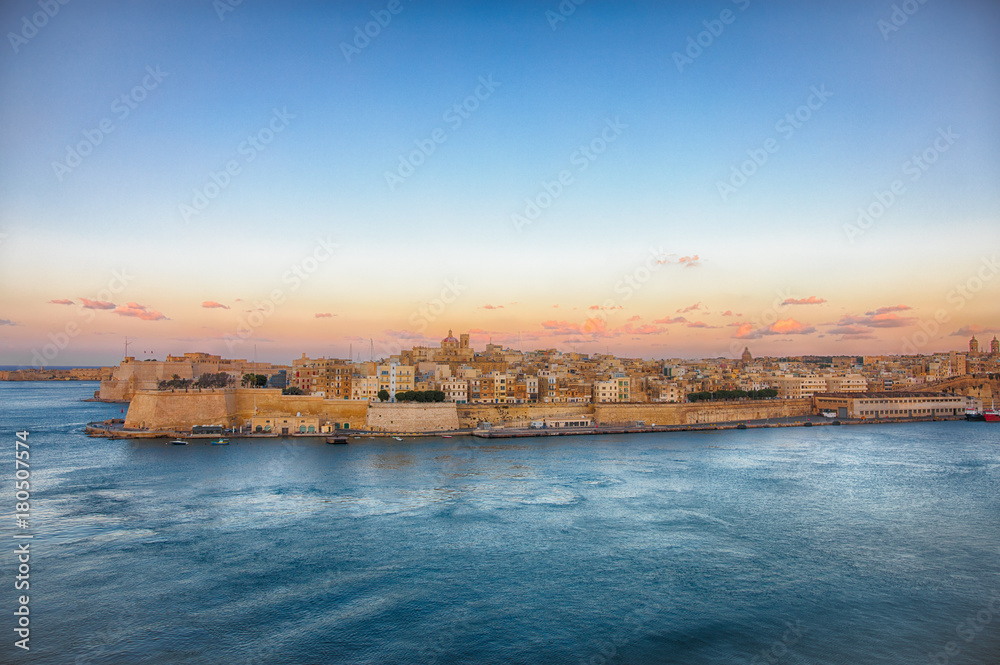 Valletta, capital city of Malta