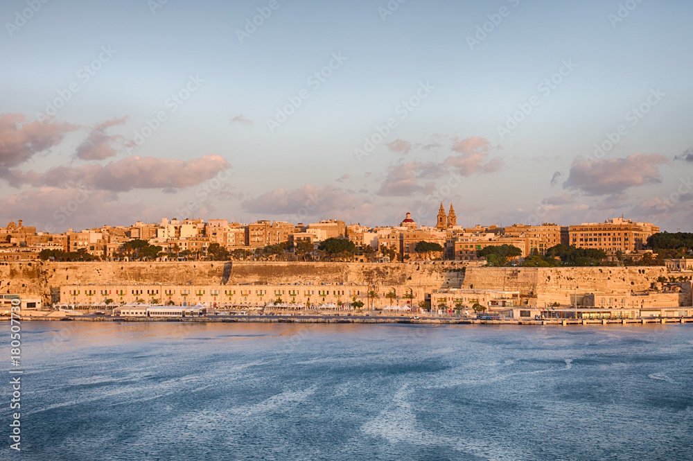 Valletta, capital city of Malta