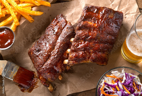 Grillied Baby Back Pork Ribs