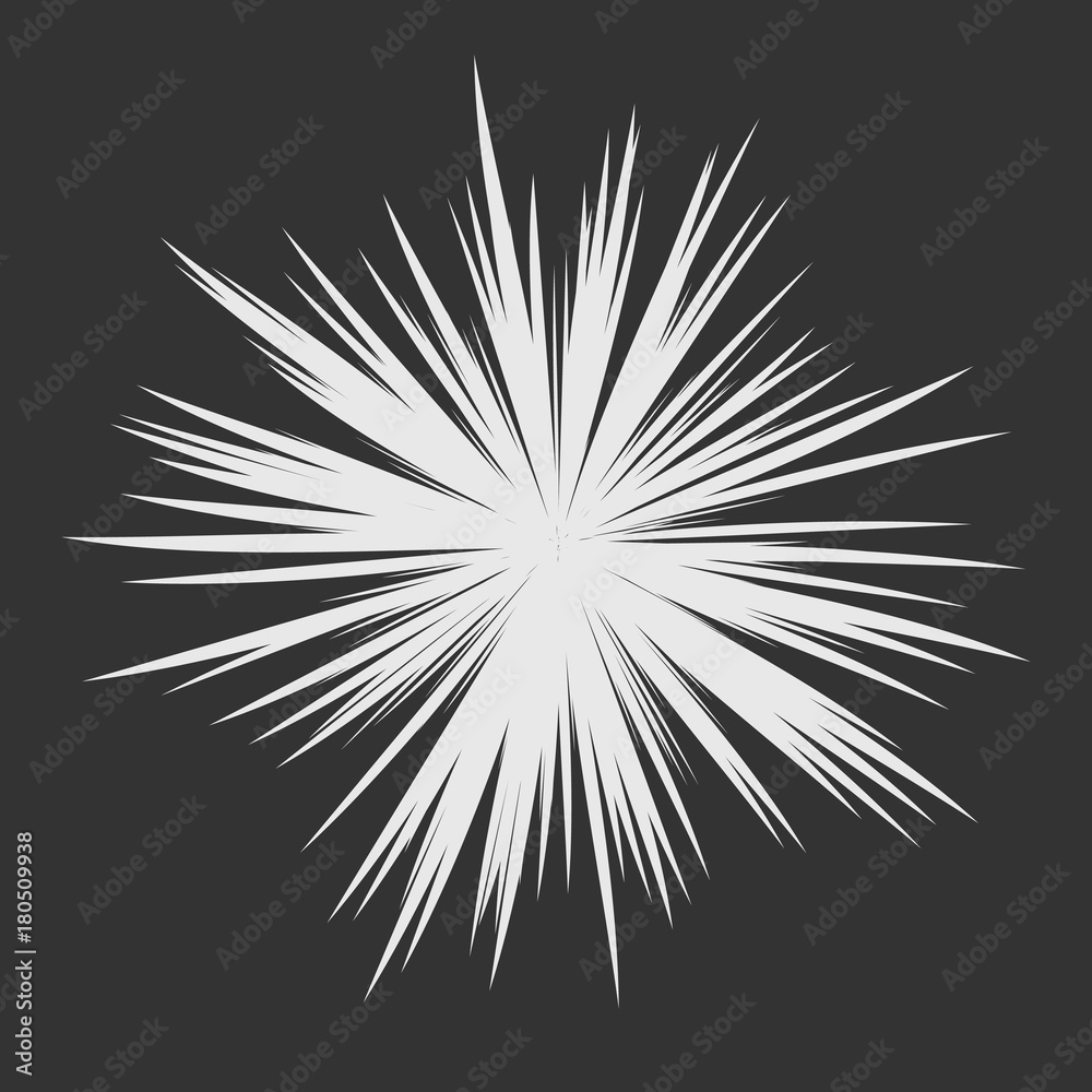 Fototapeta premium Abstract Star Explosion