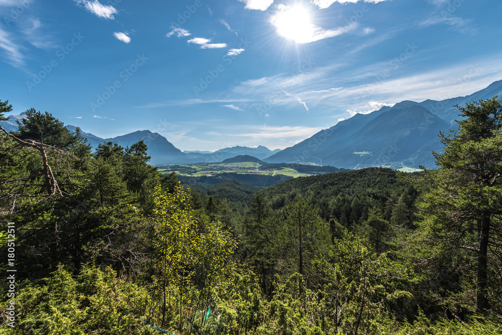 Obsteig in Sonnenplateau, Austria