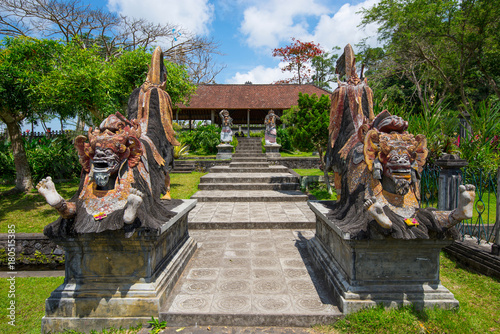 Entrence to Taman Tirta Gangga temple - Bali.
