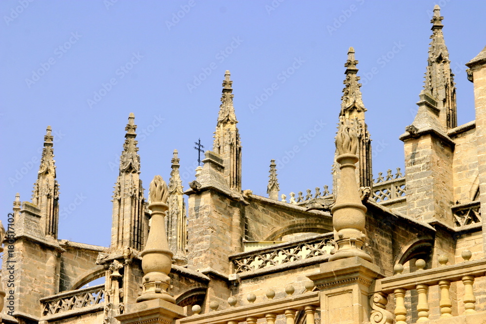 Catedral de Sevilla, capital de Andalucia, España Catedral de Sevilla, capital de Andalucia, España