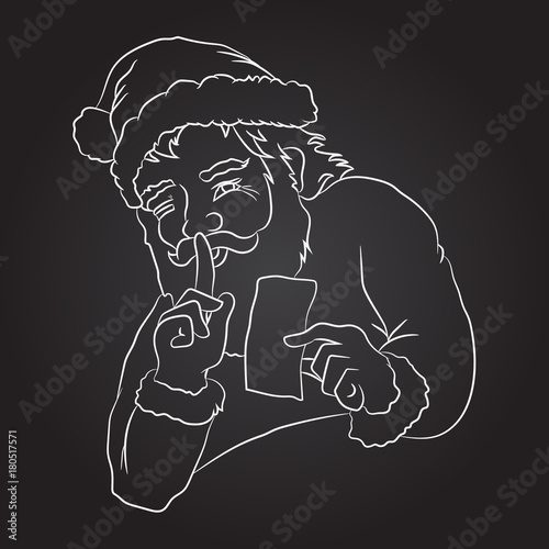 Santa is keeping secret