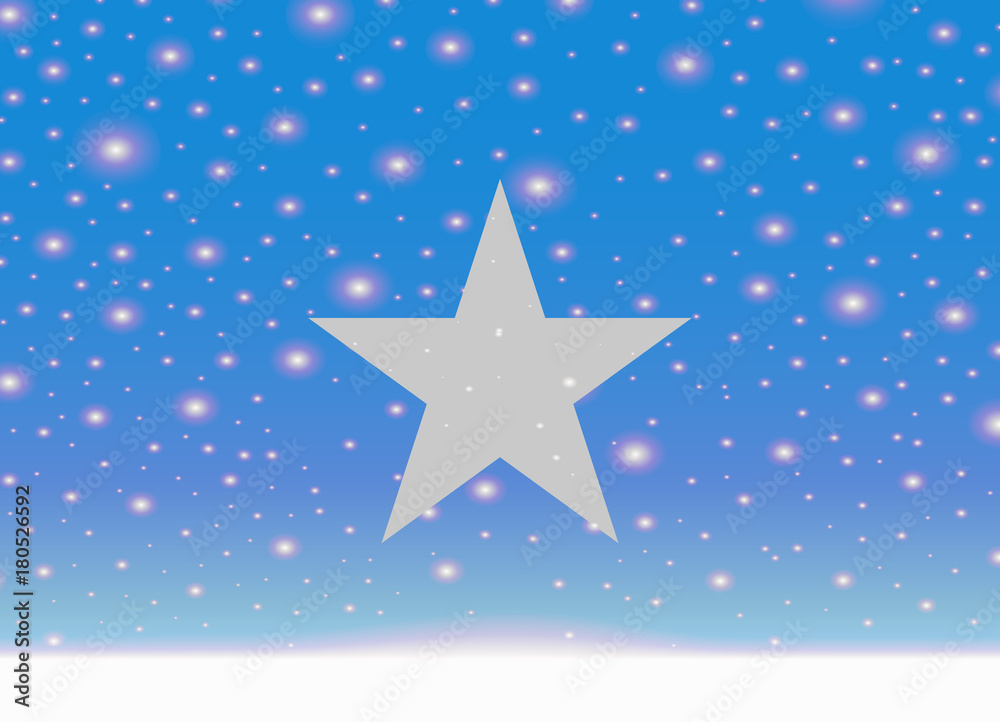 somalia flag on christmas background somalia flag on christmas background