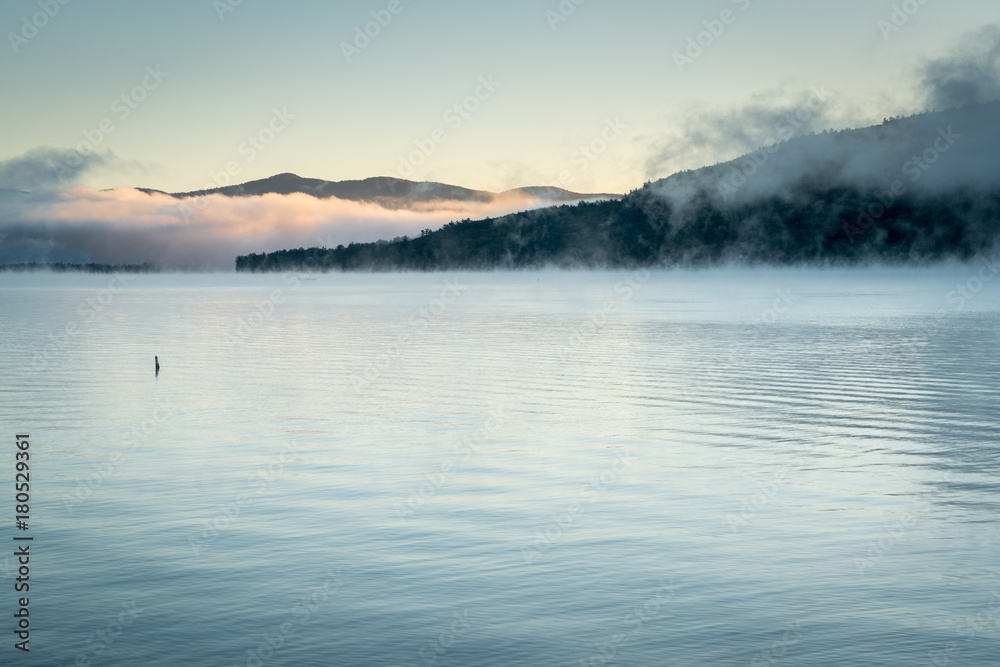 Morning Mist over the Lake