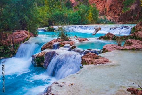 Tableau sur toile Grand canyon flow