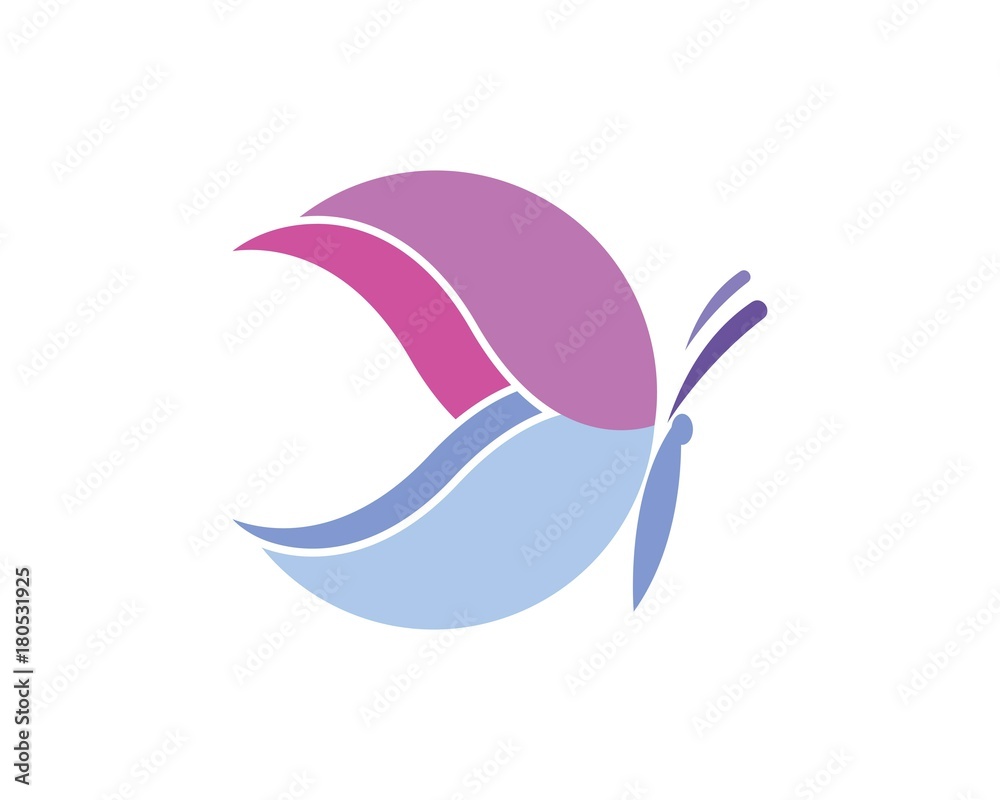 Beauty Butterfly Logo Template Beauty Butterfly Logo Template