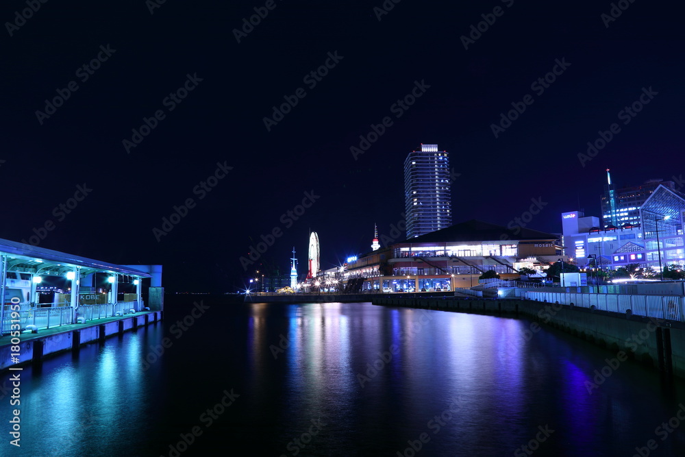 Kobe night view Kobe night view