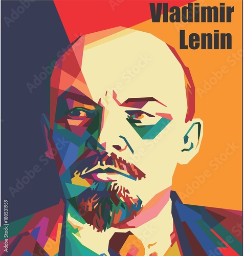 Canvas Print Vladimir Lenin