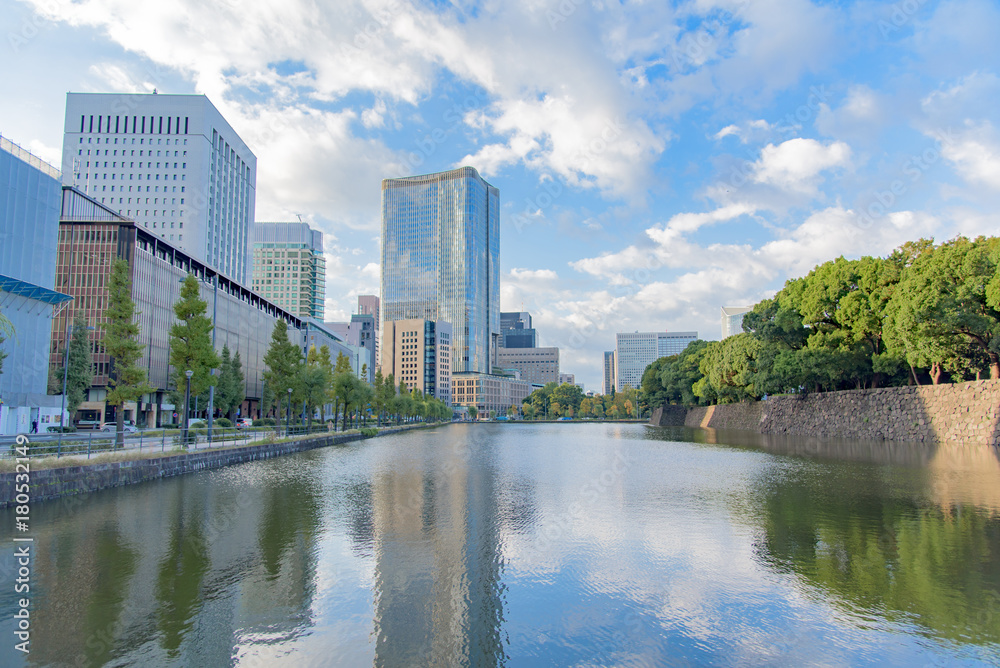 有楽町 日比谷 朝の風景 有楽町 日比谷 朝の風景