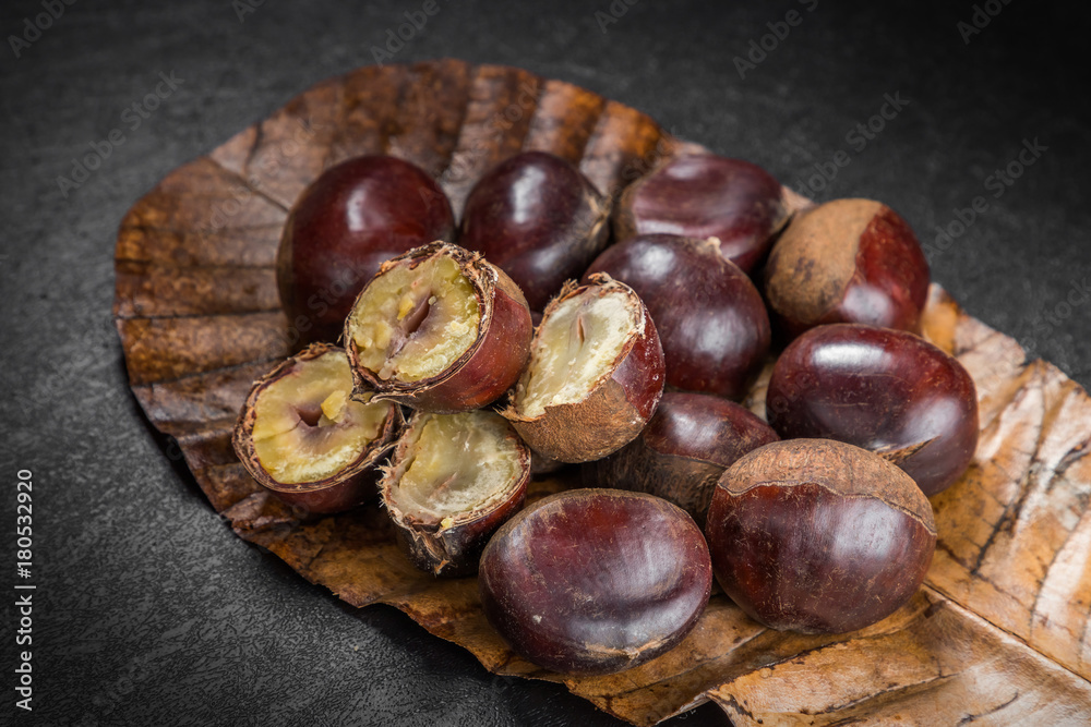 栗 秋の味覚 Chestnut autumn of taste 栗 秋の味覚 Chestnut autumn of taste