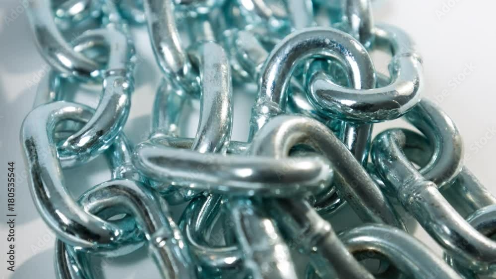 Steel heavy chain, cyber security concept Steel heavy chain, cyber security concept