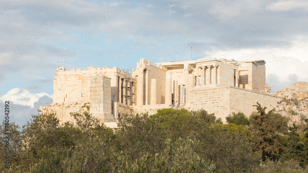 Fototapeta premium Reconstruction of ancient Parthenon