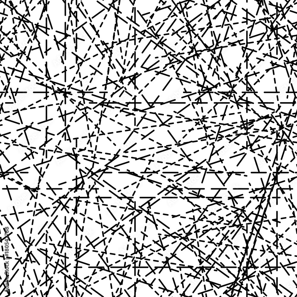 Obraz premium Abstract and modern vector background with interrupted lines