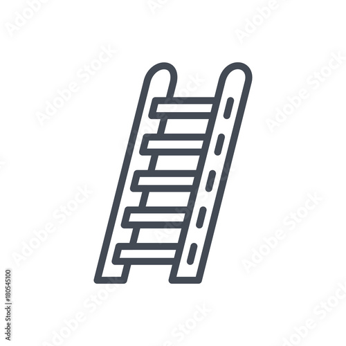 Firefight service line icon ladder